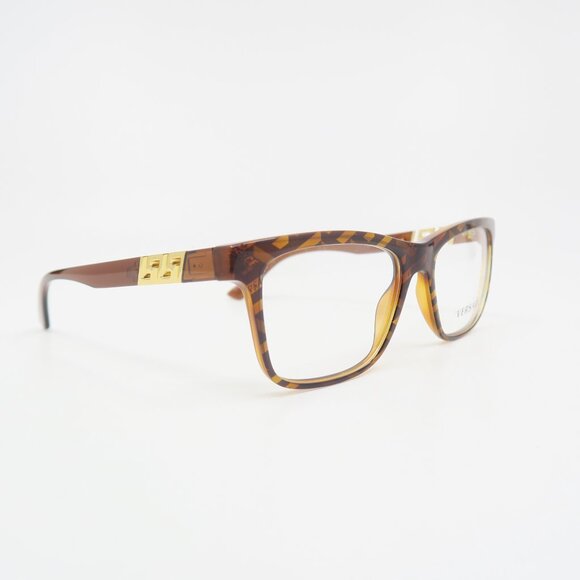 Versace VE 3319 5354 53mm Brown Monogram Logo New Women's Eyeglasses. - Picture 3 of 9